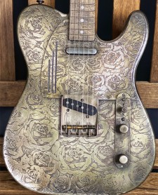 James Trussart Antique Silver Roses SteelCaster